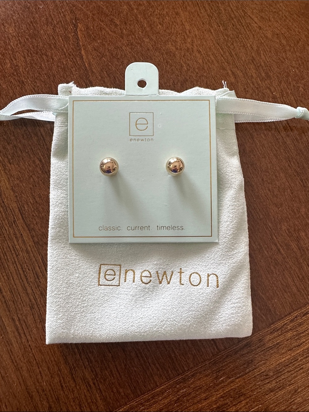 enewton classic 8mm ball studs - gold